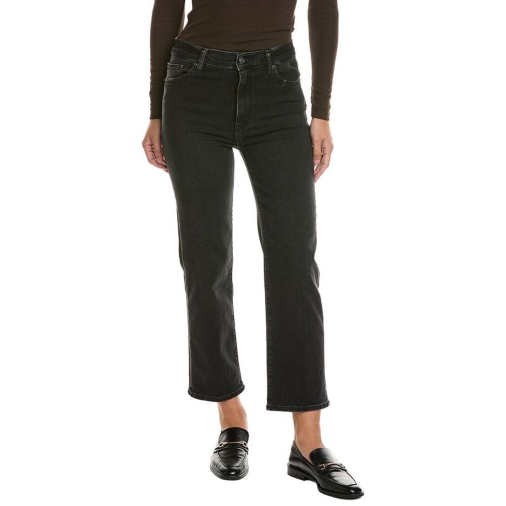 Frame Denim Womens Frame Petite Denim Meteor Pixie Le Sleek Straight Jean